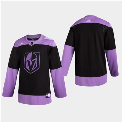 Men's Golden Knights Hockey Fights Cancer Blank Practice Jersey