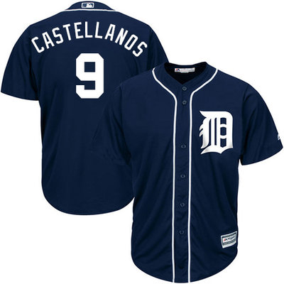 Tigers #9 Nick Castellanos Navy Blue Cool Base Stitched Youth MLB Jersey Tigers #9 Nick Castellanos Navy Blue Cool Base Stitched Youth MLB Jersey