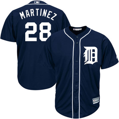 Tigers #28 J. D. Martinez Navy Blue Cool Base Stitched Youth MLB Jersey Tigers #28 J. D. Martinez Navy Blue Cool Base Stitched Youth MLB Jersey