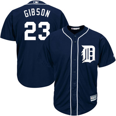 Tigers #23 Kirk Gibson Navy Blue Cool Base Stitched Youth MLB Jersey Tigers #23 Kirk Gibson Navy Blue Cool Base Stitched Youth MLB Jersey