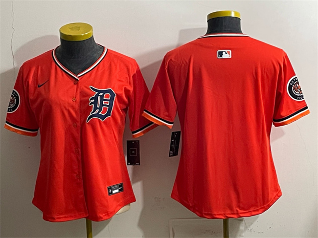 Youth Detroit Tigers Blank Orange 2026 Alternate Vapor Premier Limited Stitched Baseball Jersey Youth Detroit Tigers Blank Orange 2026 Alternate Vapor Premier Limited Stitched Baseball Jersey