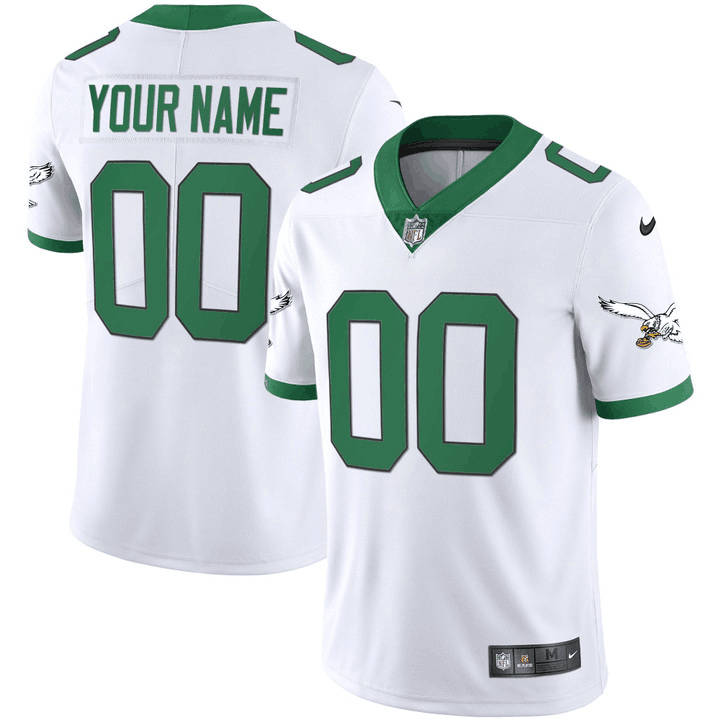 Customized Men's Philadelphia Eagles Vapor Untouchable Limited white JerseyS Customized Men's Philadelphia Eagles Vapor Untouchable Limited white JerseyS