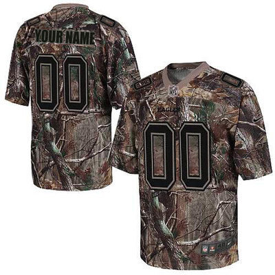 Nike Philadelphia Eagles Customized Elite Camo Jerseys