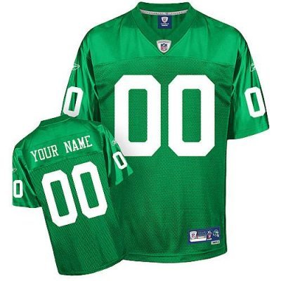 Customized Philadelphia Eagles Jersey Youth 1960 Eqt Light Green Team Color Football Jersey
