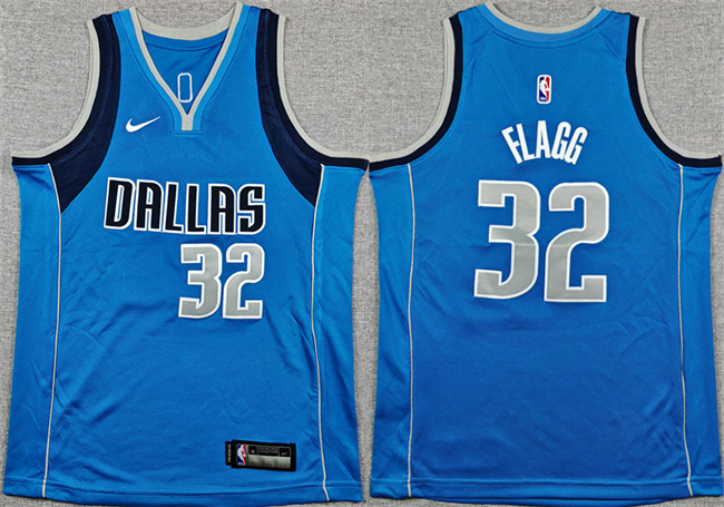 Youth Dallas Mavericks #32 Cooper Flagg Blue 2025 Icon Edition Stitched Basketball Jersey Youth Dallas Mavericks #32 Cooper Flagg Blue 2025 Icon Edition Stitched Basketball Jersey