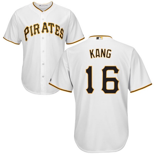 Pirates #16 Jung-ho Kang White Cool Base Stitched Youth MLB Jersey Pirates #16 Jung-ho Kang White Cool Base Stitched Youth MLB Jersey