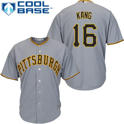Pirates #16 Jung-ho Kang Grey Cool Base Stitched Youth MLB Jersey Pirates #16 Jung-ho Kang Grey Cool Base Stitched Youth MLB Jersey
