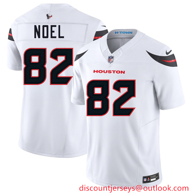 Youth Houston Texans #82 Jaylin Noel White 2025 Draft F.U.S.E Vapor Stitched Football Jersey Youth Houston Texans #82 Jaylin Noel White 2025 Draft F.U.S.E Vapor Stitched Football Jersey