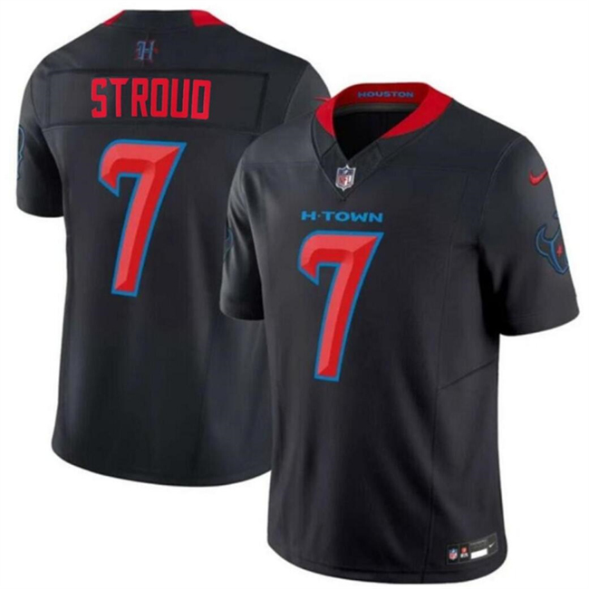 Youth Houston Texans #7 C.J. Stroud Navy 2024 2nd Alternate F.U.S.E Vapor Stitched Jersey Youth Houston Texans #7 C.J. Stroud Navy 2024 2nd Alternate F.U.S.E Vapor Stitched Jersey
