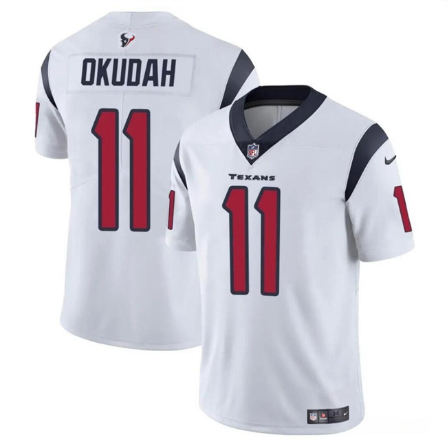 Youth Houston Texans #11 Jeff Okudah White Vapor Untouchable Limited Stitched Football Jersey Youth Houston Texans #11 Jeff Okudah White Vapor Untouchable Limited Stitched Football Jersey