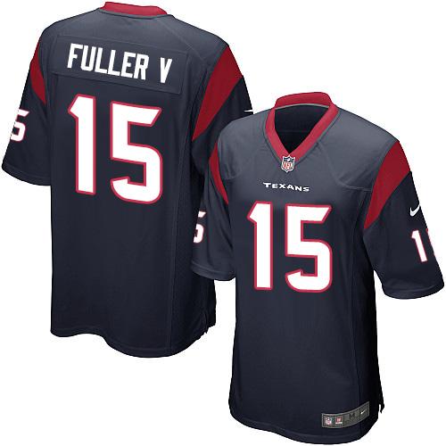 Nike Texans #15 Will Fuller V Navy Blue Team Color Youth Stitched NFL Elite Jersey Nike Texans #15 Will Fuller V Navy Blue Team Color Youth Stitched NFL Elite Jersey
