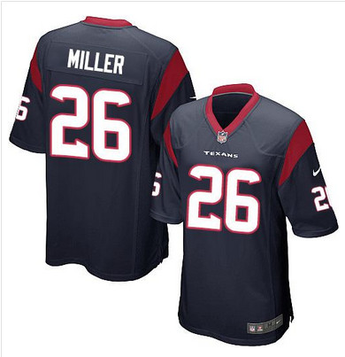 Nike Texans #26 Lamar Miller Navy Blue Team Color Youth Stitched NFL Elite Jersey Nike Texans #26 Lamar Miller Navy Blue Team Color Youth Stitched NFL Elite Jersey