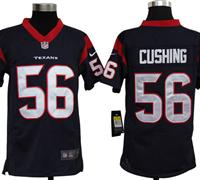 Youth Nike NFL Houston Texans 56 Brian Cushing Blue jerseys