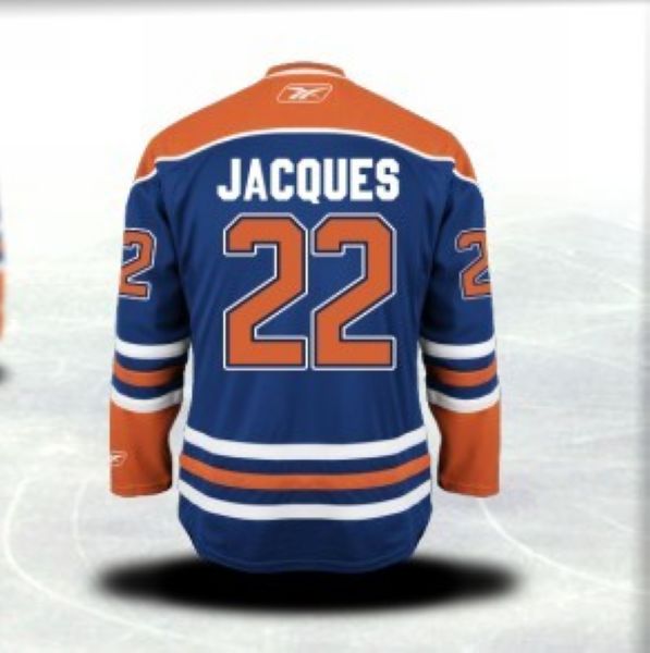Youth Oilers #22 Jean-Francois Stitched Light Blue CCM Throwback NHL Jersey Youth Oilers #22 Jean-Francois Stitched Light Blue CCM Throwback NHL Jersey