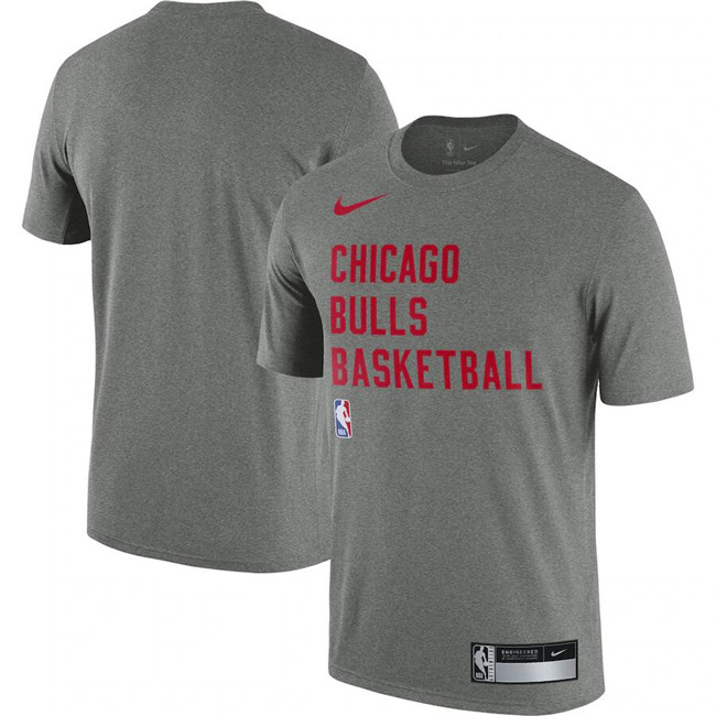Men's Chicago Bulls Heather Gray 2023 24 Sideline Legend Performance Practice T-Shirt Men's Chicago Bulls Heather Gray 2023 24 Sideline Legend Performance Practice T-Shirt