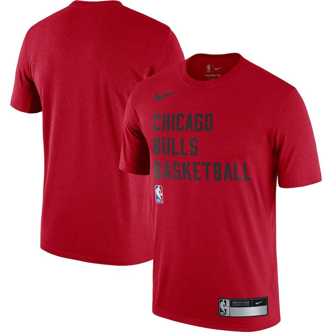 Men's Chicago Bulls Red 2023 24 Sideline Legend Performance Practice T-Shirt Men's Chicago Bulls Red 2023 24 Sideline Legend Performance Practice T-Shirt