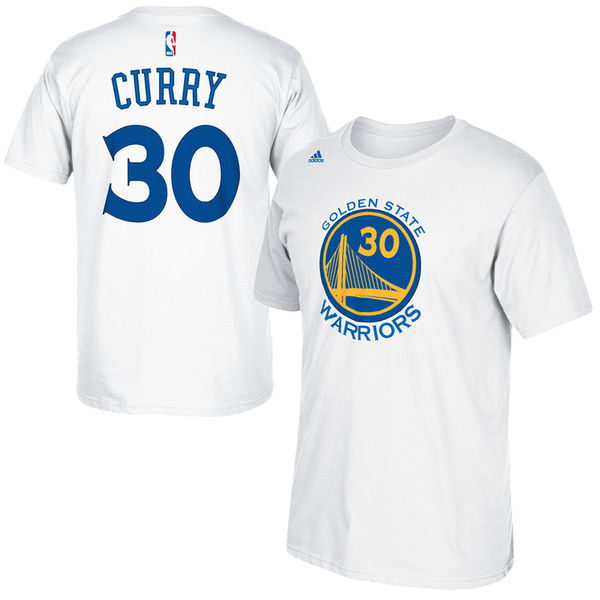 Mens Golden State Warriors Stephen Curry adidas White Net Number T-Shirt Mens Golden State Warriors Stephen Curry adidas White Net Number T-Shirt