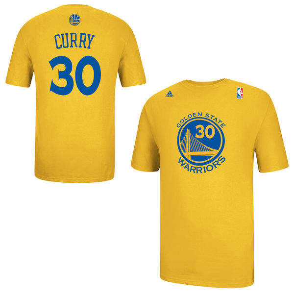 Mens Golden State Warriors Stephen Curry adidas Gold Net Number T-Shirt Mens Golden State Warriors Stephen Curry adidas Gold Net Number T-Shirt