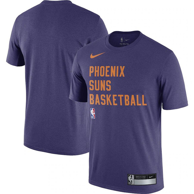 Men's Phoenix Suns Purple 2023 24 Sideline Legend Performance Practice T-Shirt Men's Phoenix Suns Purple 2023 24 Sideline Legend Performance Practice T-Shirt