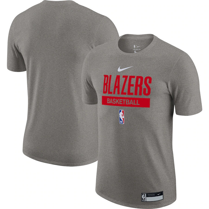 Men's Portland Trail Blazers Grey 2022 23 Legend On-Court Practice Performance T-Shirt Men's Portland Trail Blazers Grey 2022 23 Legend On-Court Practice Performance T-Shirt