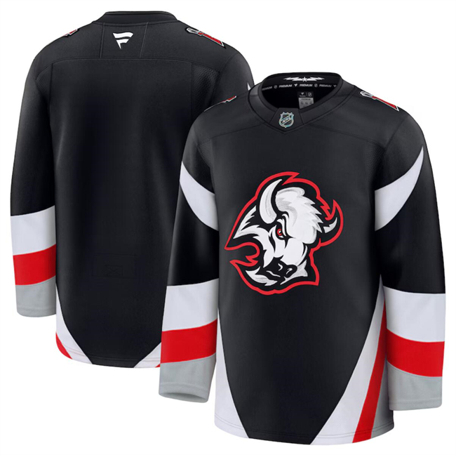 Men's Buffalo Sabres Blank Black 2024-25 Alternate Stitched Hockey Jersey Men's Buffalo Sabres Blank Black 2024-25 Alternate Stitched Hockey Jersey