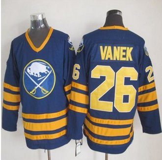 Buffalo Sabres #26 Thomas Vanek Navy Blue CCM Throwback Stitched NHL Jersey Buffalo Sabres #26 Thomas Vanek Navy Blue CCM Throwback Stitched NHL Jersey