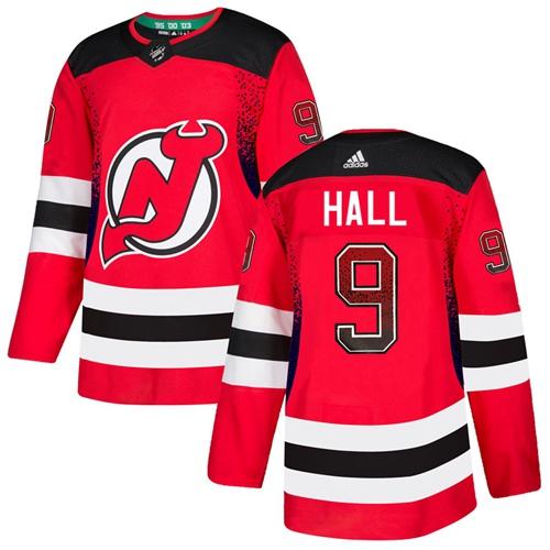 Adidas Devils #9 Taylor Hall Red Home Authentic Drift Fashion Stitched NHL Jersey Adidas Devils #9 Taylor Hall Red Home Authentic Drift Fashion Stitched NHL Jersey