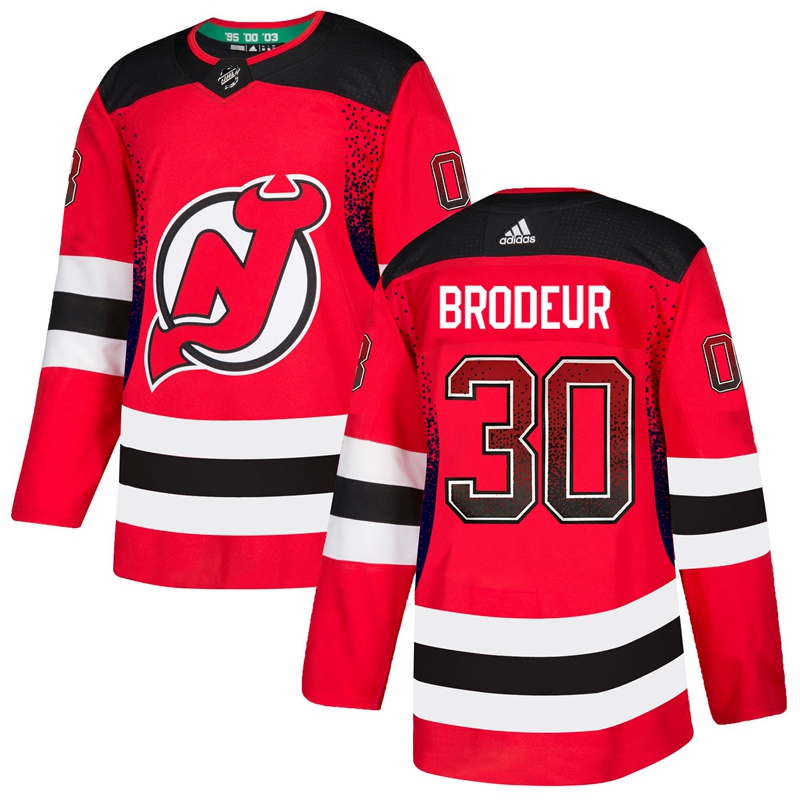 Devils 30 Martin Brodeur Red Drift Fashion Adidas Jersey Devils 30 Martin Brodeur Red Drift Fashion Adidas Jersey