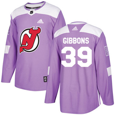 Adidas Devils #39 Brian Gibbons Purple Authentic Fights Cancer Stitched NHL Jersey Adidas Devils #39 Brian Gibbons Purple Authentic Fights Cancer Stitched NHL Jersey