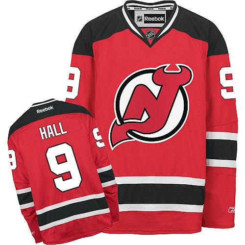 Devils #9 Taylor Hall Red Stitched NHL Jersey Devils #9 Taylor Hall Red Stitched NHL Jersey