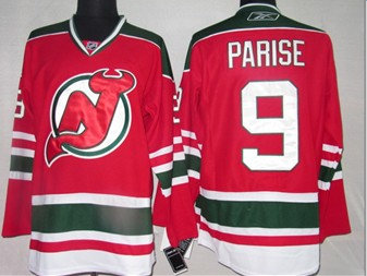 NHL Jerseys New Jersey Devils 9# PARISE red1