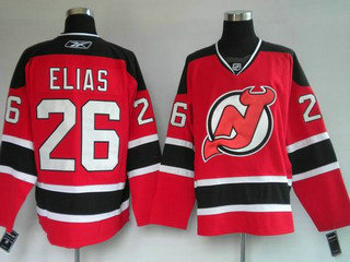 NHL Jerseys New Jersey Devils 26 ELIAS red