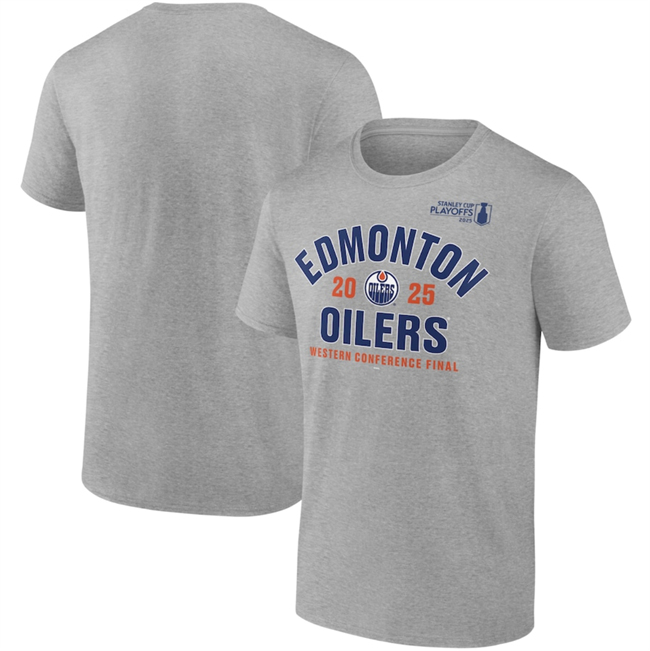 Men's Florida Panthers Heather Gray 2025 Stanley Cup Playoffs Eastern Conference Final Contender T-Shirt
