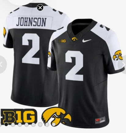 Men's Iowa Hawkeyes 2024 Vapor Limited Jersey Men's Iowa Hawkeyes 2024 Vapor Limited Jersey