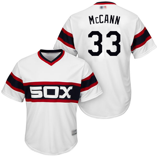 White Sox #33 James McCann White Alternate Home Cool Base Stitched Youth Baseball Jersey White Sox #33 James McCann White Alternate Home Cool Base Stitched Youth Baseball Jersey