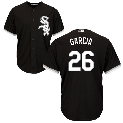 White Sox #26 Avisail Garcia Black Alternate Cool Base Stitched Youth MLB Jersey White Sox #26 Avisail Garcia Black Alternate Cool Base Stitched Youth MLB Jersey