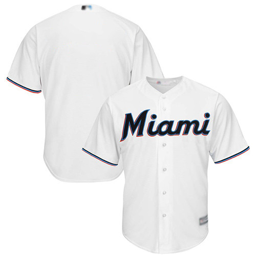 Marlins Blank White Cool Base Stitched Youth Baseball Jersey Marlins Blank White Cool Base Stitched Youth Baseball Jersey