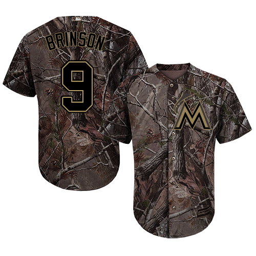 Marlins #9 Lewis Brinson Camo Realtree Collection Cool Base Stitched Youth Baseball Jersey Marlins #9 Lewis Brinson Camo Realtree Collection Cool Base Stitched Youth Baseball Jersey