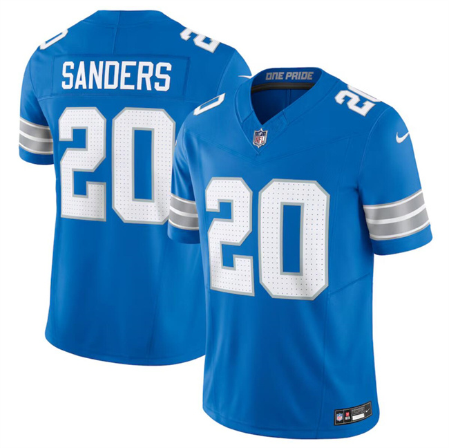 Youth Detroit Lions #20 Barry Sanders Blue 2024 F.U.S.E. Vapor Limited Stitched Jersey Youth Detroit Lions #20 Barry Sanders Blue 2024 F.U.S.E. Vapor Limited Stitched Jersey