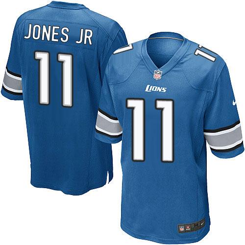 Nike Lions #11 Marvin Jones Jr Light Blue Team Color Youth Stitched NFL jersey