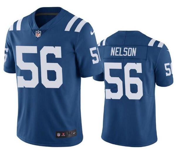 Youth Indianapolis Colts #56 Quenton Nelson Blue Vapor Untouchable Limited Stitched Football Jersey Youth Indianapolis Colts #56 Quenton Nelson Blue Vapor Untouchable Limited Stitched Football Jersey
