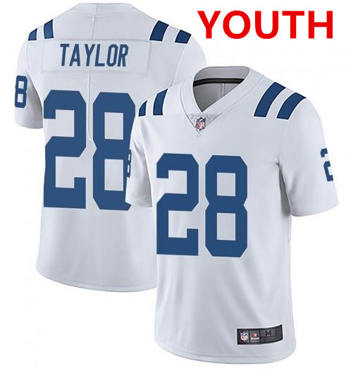 Youth indianapolis colts #28 jonathan taylor white stitched nike jersey Youth indianapolis colts #28 jonathan taylor white stitched nike jersey