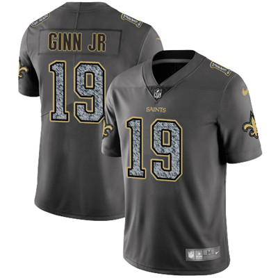 Nike Saints #19 Ted Ginn Jr Gray Static Youth NFL Vapor Untouchable Game Jersey Nike Saints #19 Ted Ginn Jr Gray Static Youth NFL Vapor Untouchable Game Jersey