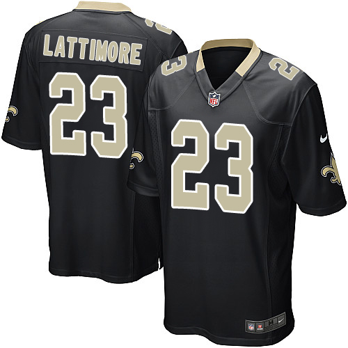 Nike Saints #23 Marshon Lattimore Black Team Color Youth Stitched NFL Elite Jersey Nike Saints #23 Marshon Lattimore Black Team Color Youth Stitched NFL Elite Jersey