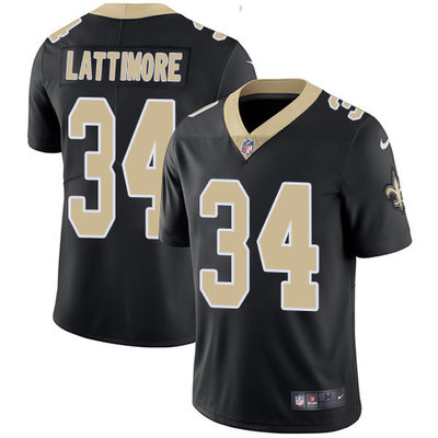 Nike Saints #34 Marshon Lattimore Black Team Color Youth Stitched NFL Vapor Untouchable Limited Jersey Nike Saints #34 Marshon Lattimore Black Team Color Youth Stitched NFL Vapor Untouchable Limited Jersey
