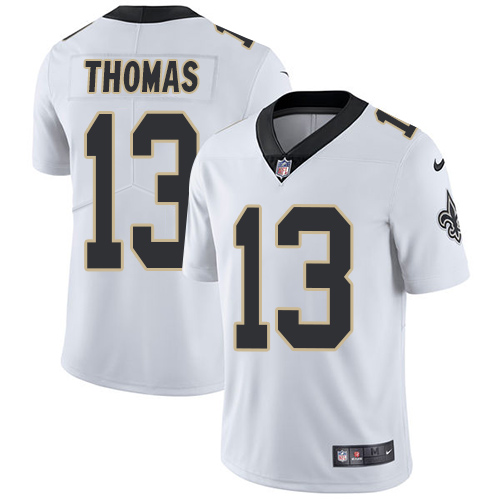 Nike Saints #13 Michael Thomas White Youth Stitched NFL Vapor Untouchable Limited Jersey Nike Saints #13 Michael Thomas White Youth Stitched NFL Vapor Untouchable Limited Jersey