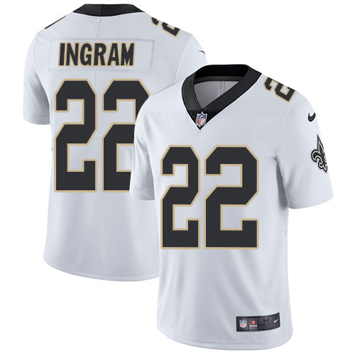 Nike Saints #22 Mark Ingram White Youth Stitched NFL Vapor Untouchable Limited Jersey Nike Saints #22 Mark Ingram White Youth Stitched NFL Vapor Untouchable Limited Jersey