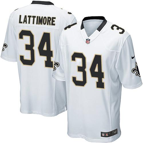 Nike Saints #34 Marshon Lattimore White Youth Stitched NFL Elite Jersey Nike Saints #34 Marshon Lattimore White Youth Stitched NFL Elite Jersey
