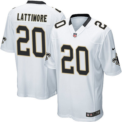 Nike Saints #20 Marshon Lattimore White Youth Stitched NFL Elite Jersey Nike Saints #20 Marshon Lattimore White Youth Stitched NFL Elite Jersey