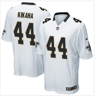 Youth Nike Saints #44 Hau'oli Kikaha White Stitched NFL Elite Jersey Youth Nike Saints #44 Hau'oli Kikaha White Stitched NFL Elite Jersey